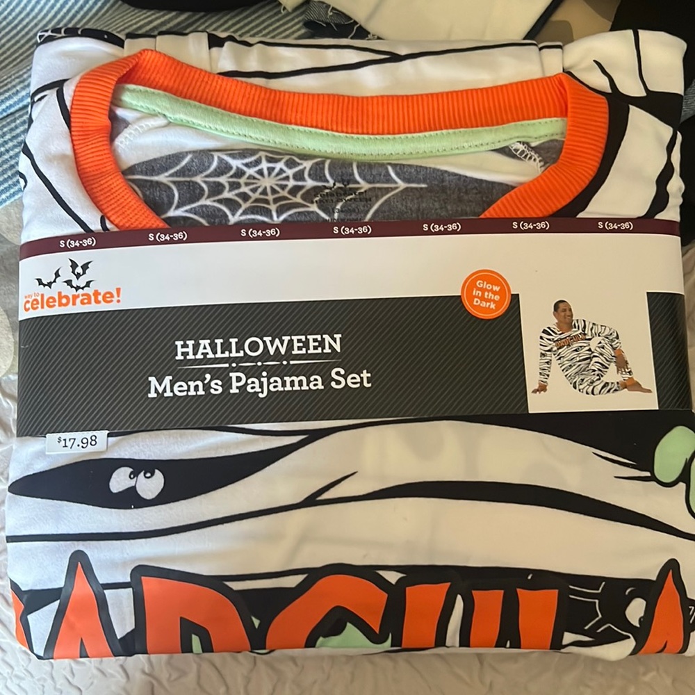 Mens Halloween PJs